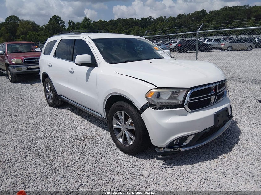 2016 DODGE DURANGO LIMITED | 1C4RDHDG6GC361291 | UPCARS