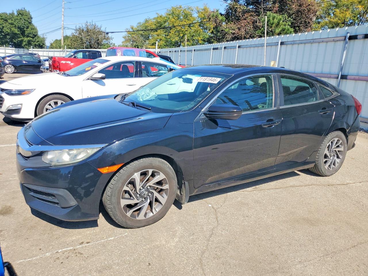 2017 HONDA CIVIC EX | 19XFC2F76HE040099 | UPCARS