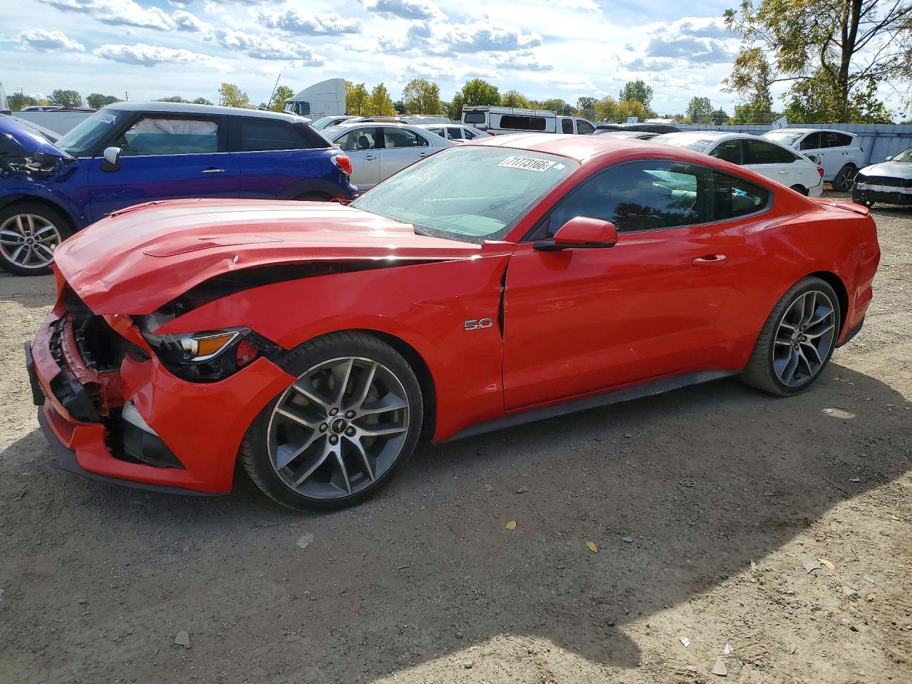 2017 FORD MUSTAN GT | 1FA6P8CF5H5318351 | UPCARS
