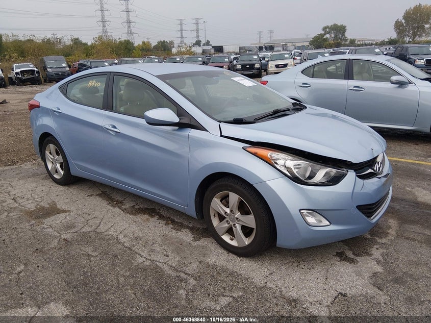 2012 HYUNDAI ELANTRA GLS (ULSAN PLANT) | KMHDH4AE9CU455594 | UPCARS