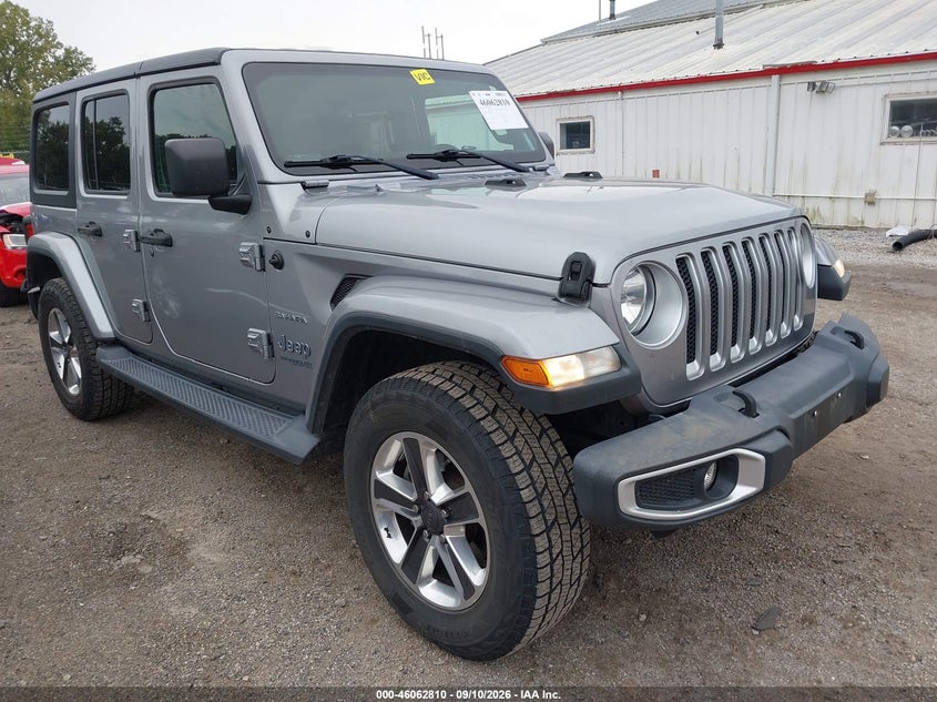2020 JEEP WRANGLER UNLIMITED SAHARA 4X4 | 1C4HJXEN5LW199660 | UPCARS