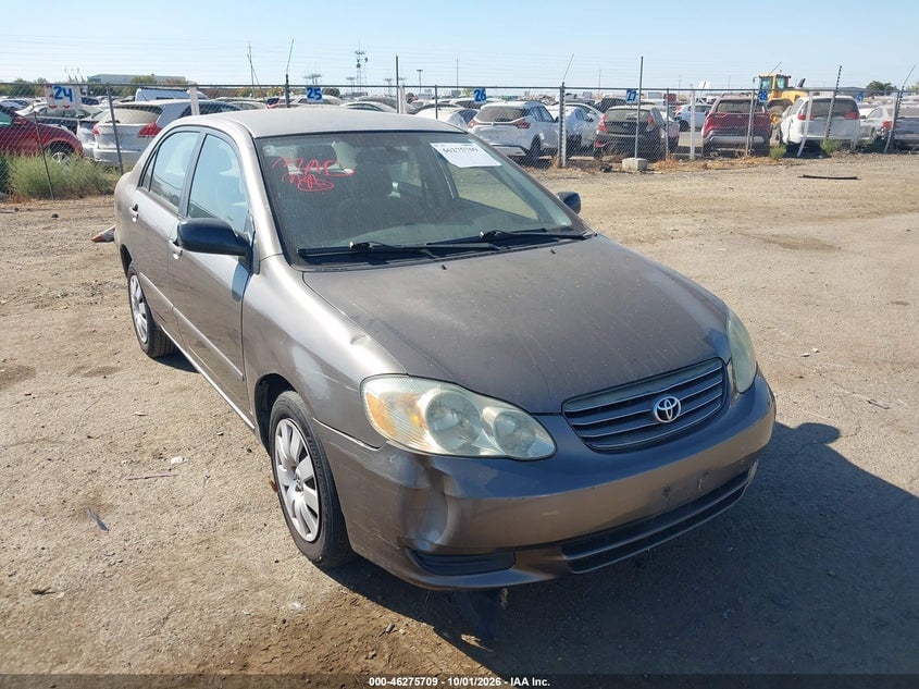 2003 TOYOTA COROLLA LE | 1NXBR32E03Z082362 | UPCARS