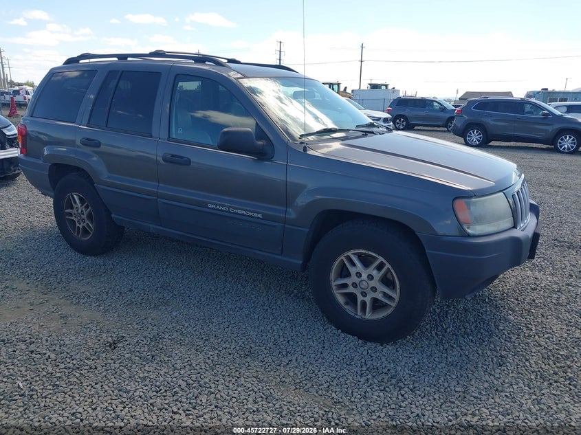 2004 JEEP GRAND CHEROKEE LAREDO | 1J4GW48S34C407545 | UPCARS