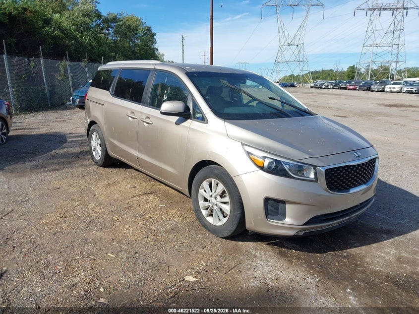 2015 KIA SEDONA LX | KNDMB5C1XF6067739 | UPCARS