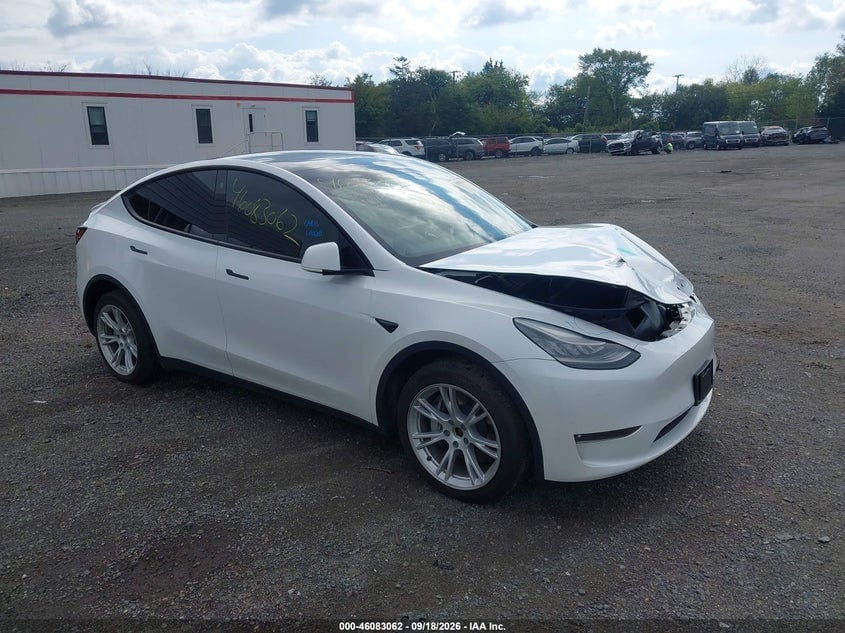 2021 TESLA MODEL Y LONG RANGE DUAL MOTOR ALL-WHEEL DRIVE | 5YJYGDEE5MF179086 | UPCARS