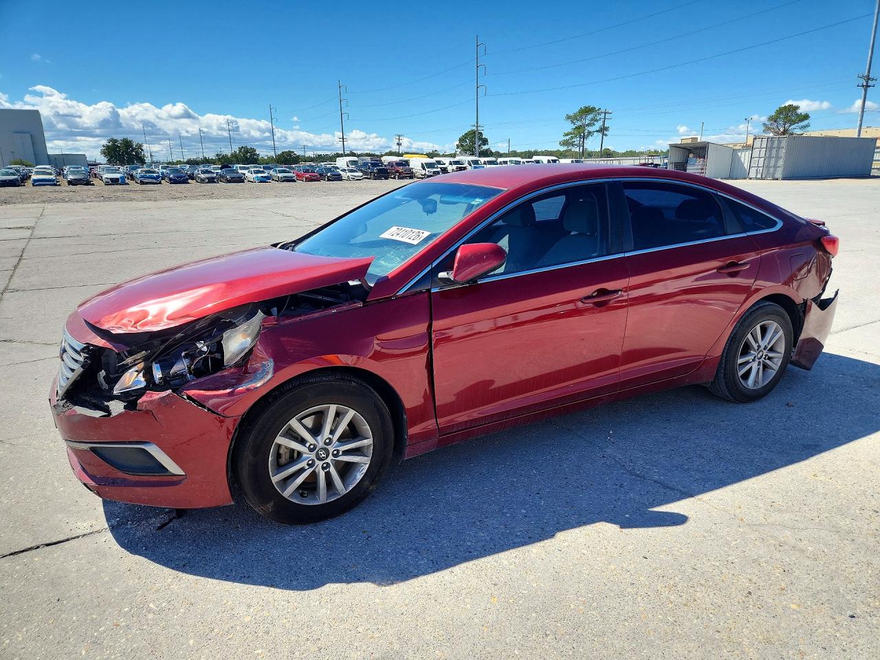 2016 HYUNDAI SONATA SE | 5NPE24AF7GH325736 | UPCARS