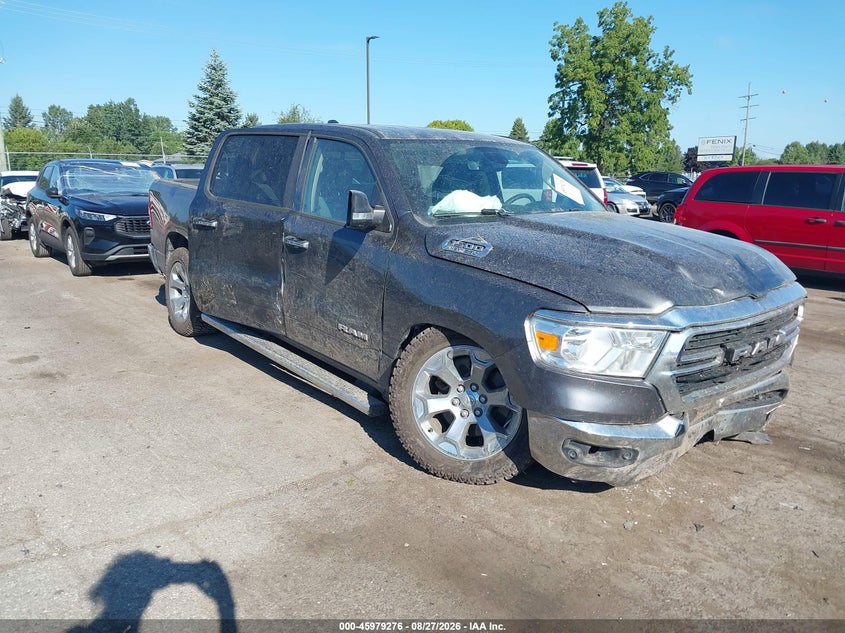 2019 RAM 1500 BIG HORN/LONE STAR  4X4 5'7 BOX | 1C6SRFFT6KN755511 | UPCARS
