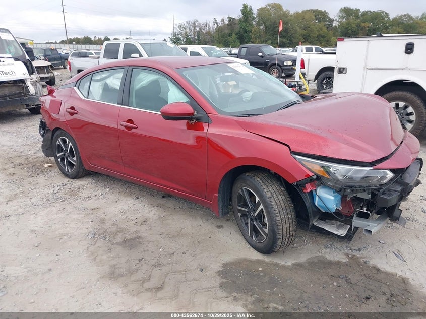 2025 NISSAN SENTRA SV | 3N1AB8CV4SY244539 | UPCARS