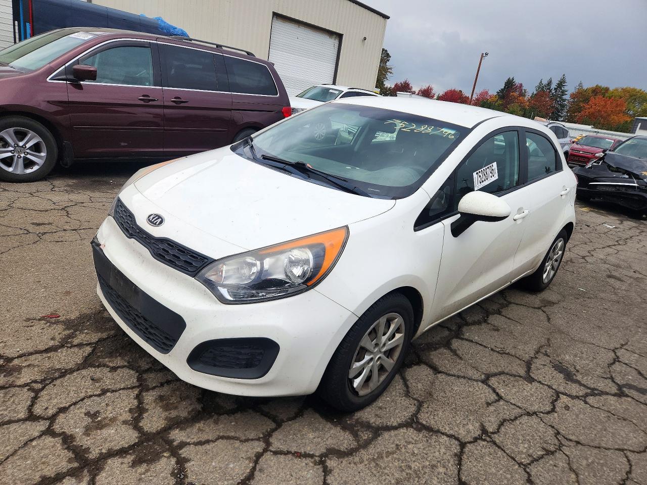 2012 KIA RIO LX | KNADM5A3XC6066436 | UPCARS