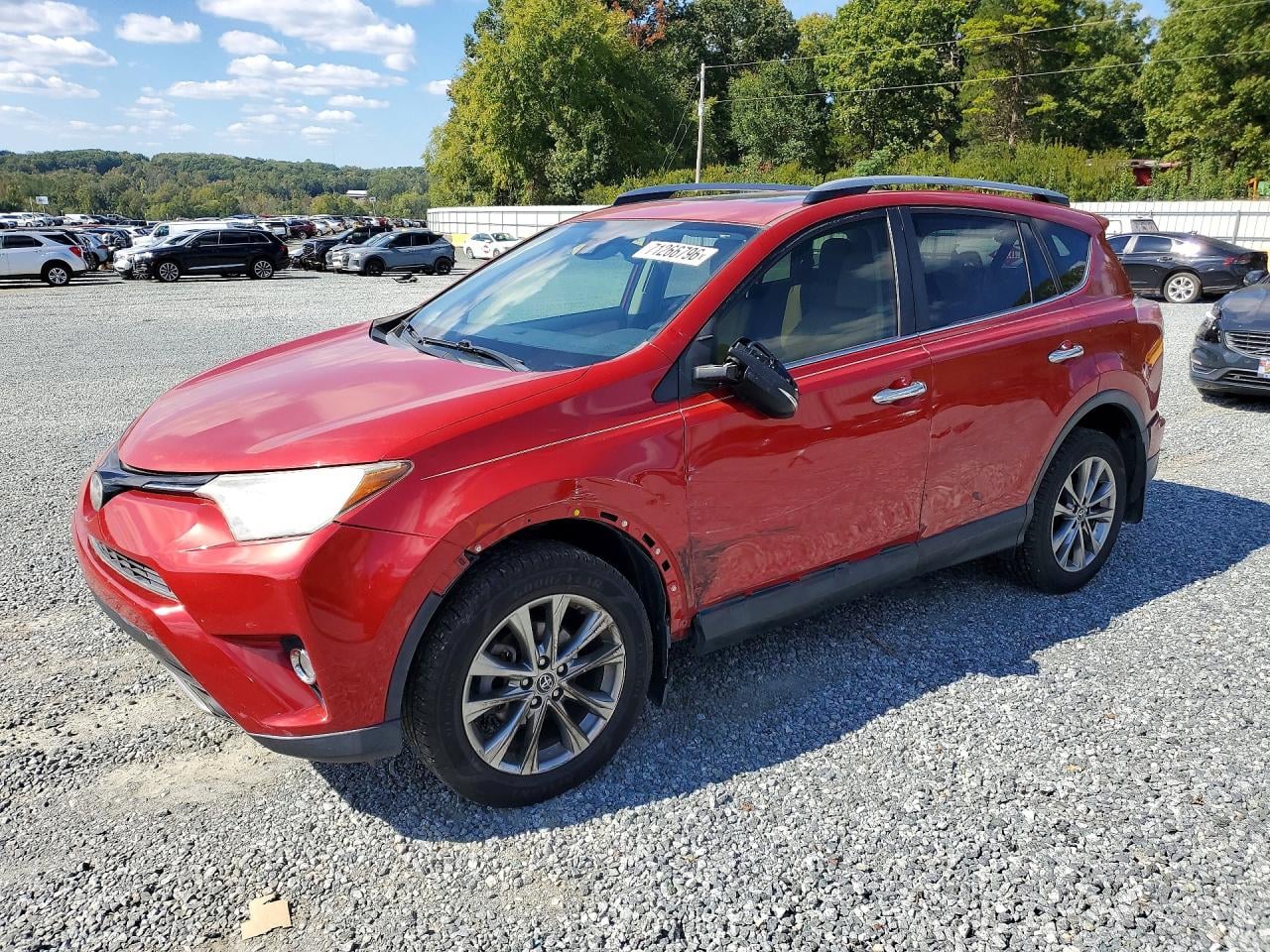 2017 TOYOTA RAV4 LIMITED | JTMYFREV4HJ141072 | UPCARS