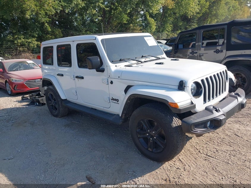 2022 JEEP WRANGLER UNLIMITED SAHARA ALTITUDE 4X4 | 1C4HJXEG4NW156416 | UPCARS