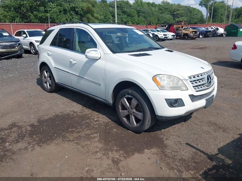 2010 MERCEDES-BENZ ML 350 4MATIC | 4JGBB8GBXAA588408 | UPCARS