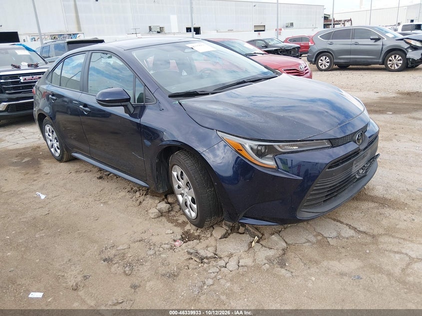 2025 TOYOTA COROLLA LE | 5YFB4MDEXSP275667 | UPCARS