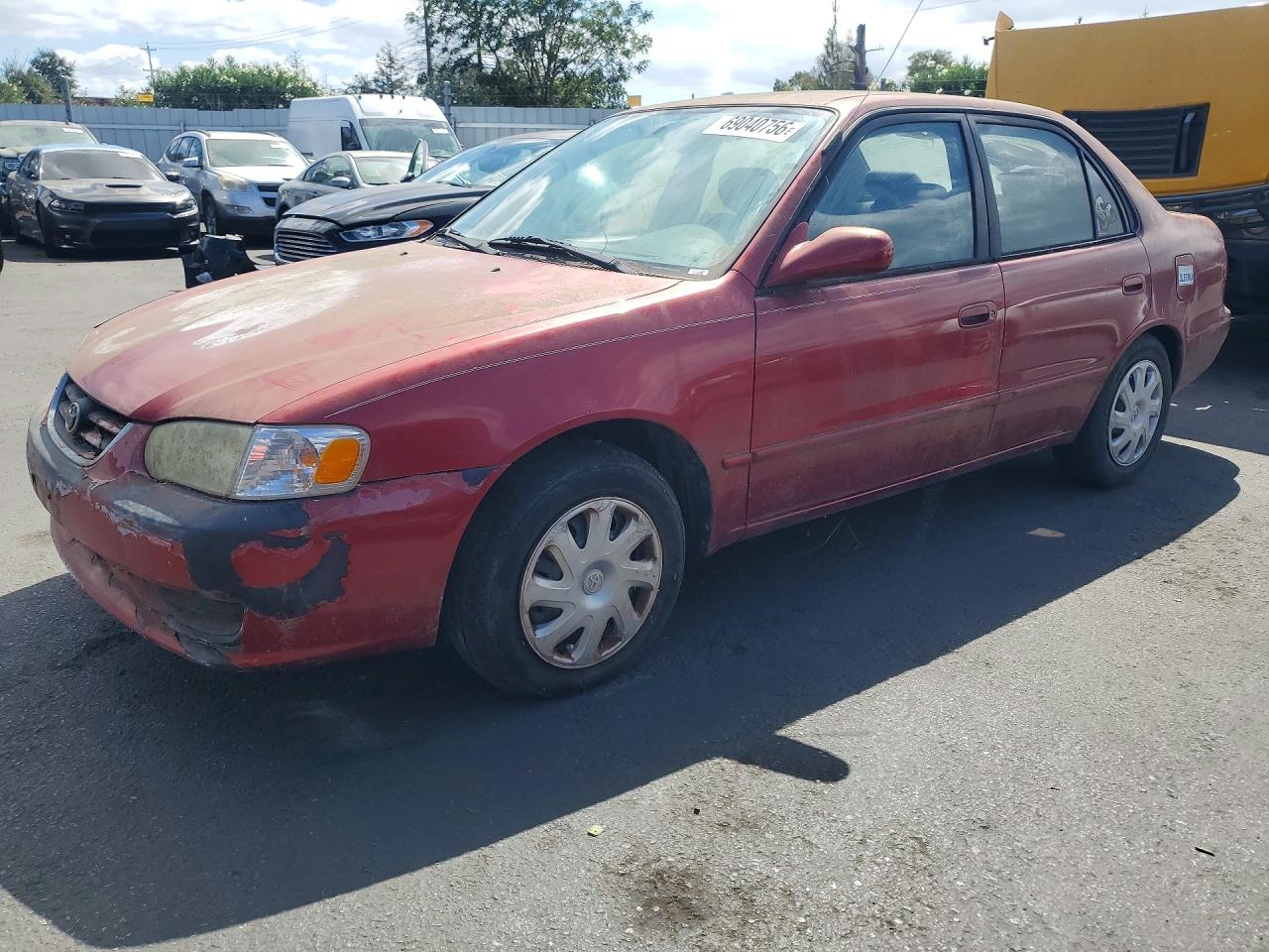 2001 TOYOTA COROLLA LE | 1NXBR12E81Z542935 | UPCARS