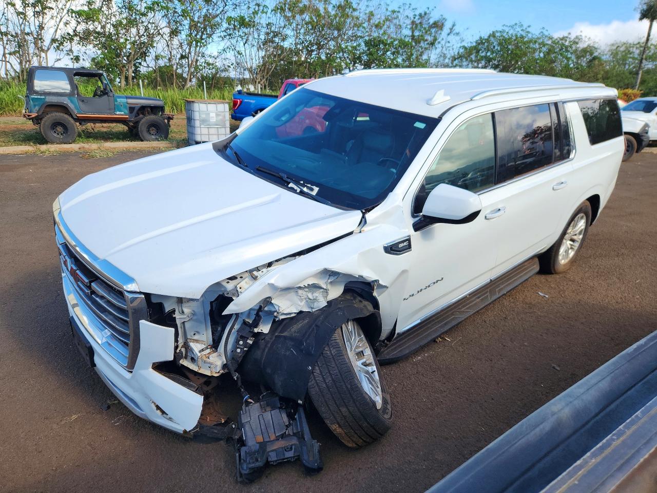 2021 GMC YUKON K1500 SLT | 1GKS2GKD7MR359069 | UPCARS