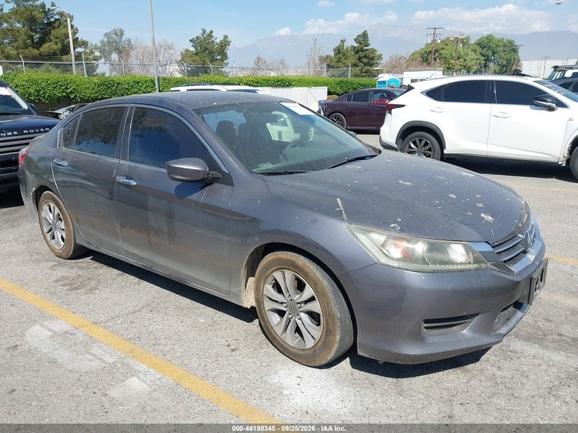 2014 HONDA ACCORD LX | 1HGCR2F30EA072013 | UPCARS