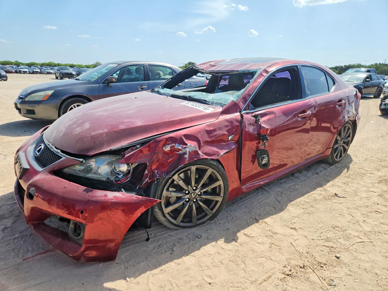 2008 LEXUS IS BASE | JTHBP262985003579 | UPCARS