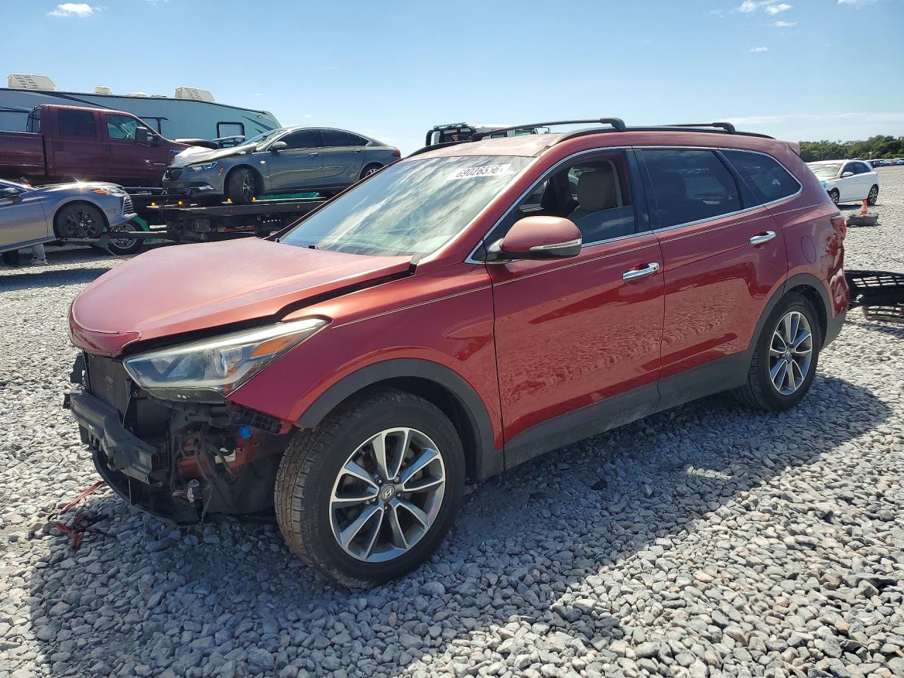 2017 HYUNDAI SANTA FE LIMITED | KM8SN4HF1HU183418 | UPCARS