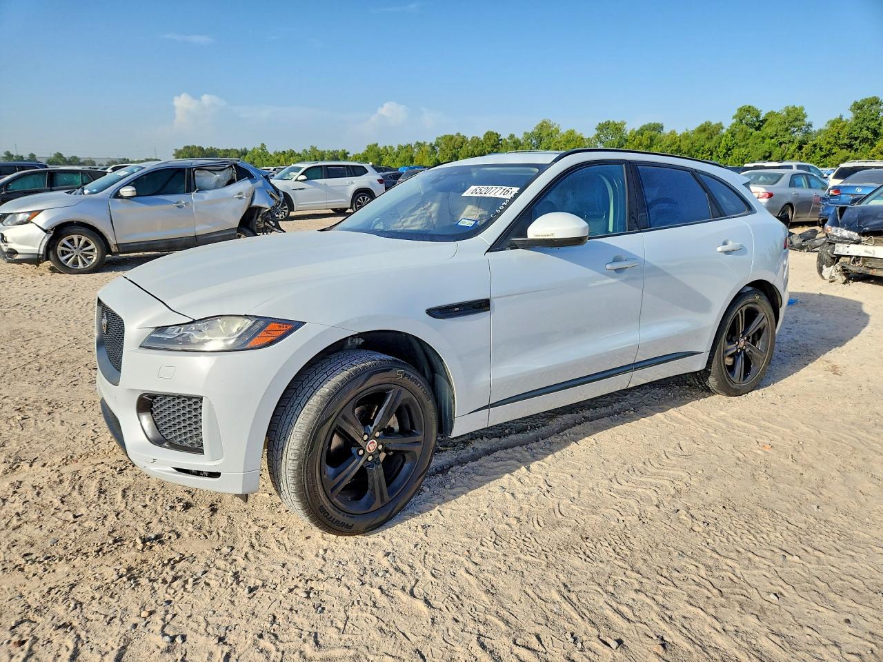 2020 JAGUAR F-PACE CHECKERED FLAG | SADCP2FX1LA623753 | UPCARS
