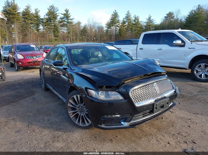 2017 LINCOLN CONTINENTAL SELECT | 1LN6L9TKXH5600943 | UPCARS