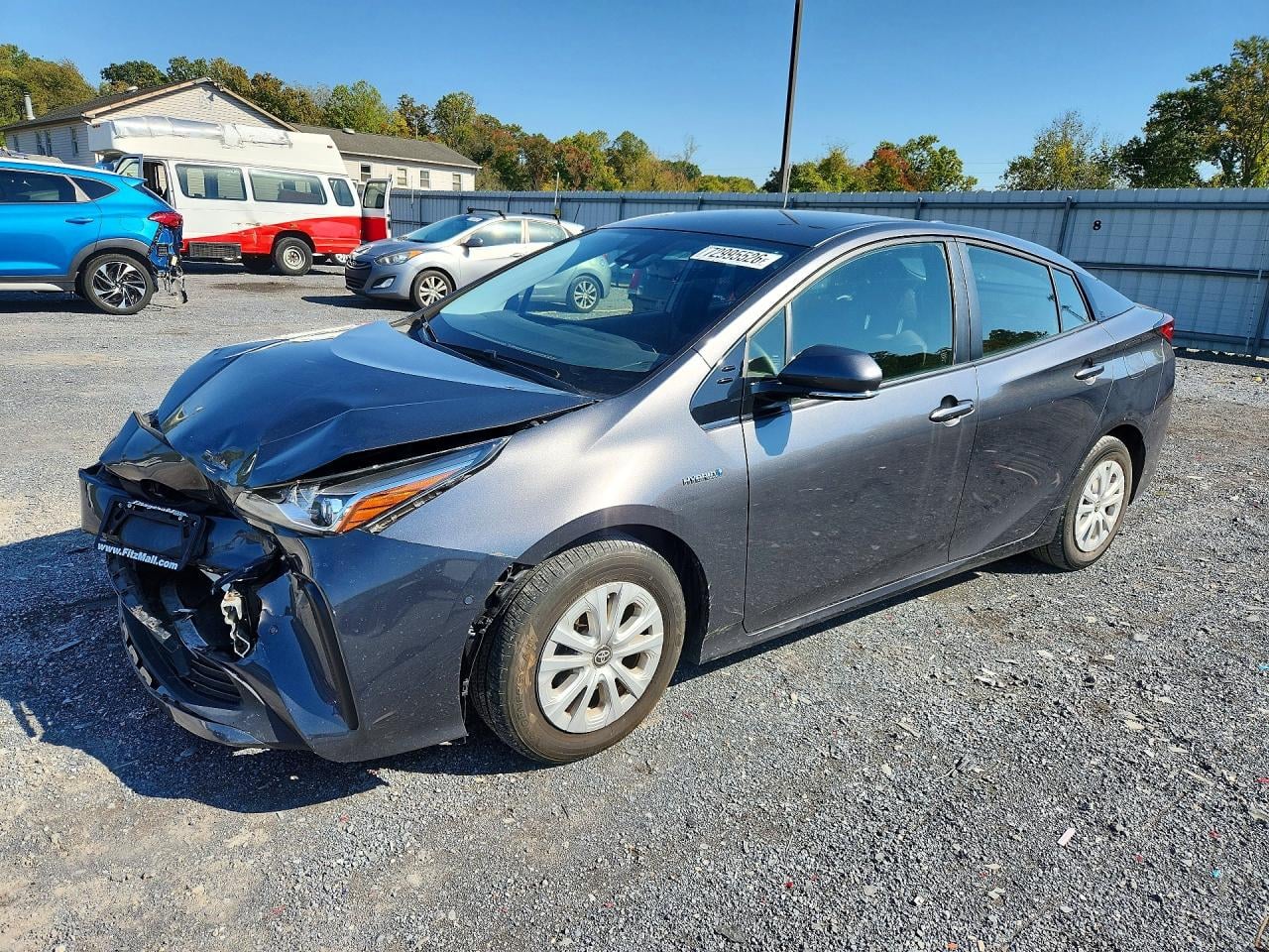 2020 TOYOTA PRIUS | JTDKARFU7L3124886 | UPCARS