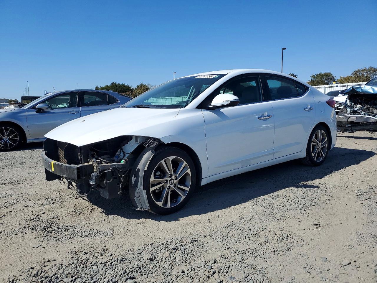 2017 HYUNDAI ELANTRA LIMITED | 5NPD84LF6HH188684 | UPCARS