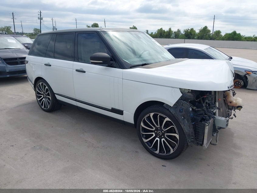 2015 LAND ROVER RANGE ROVER 3.0L V6 SUPERCHARGED HSE | SALGS2VF8FA239552 | UPCARS