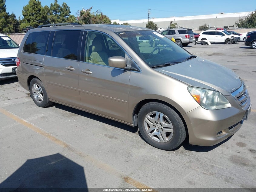 2005 HONDA ODYSSEY EX-L | 5FNRL38785B094297 | UPCARS