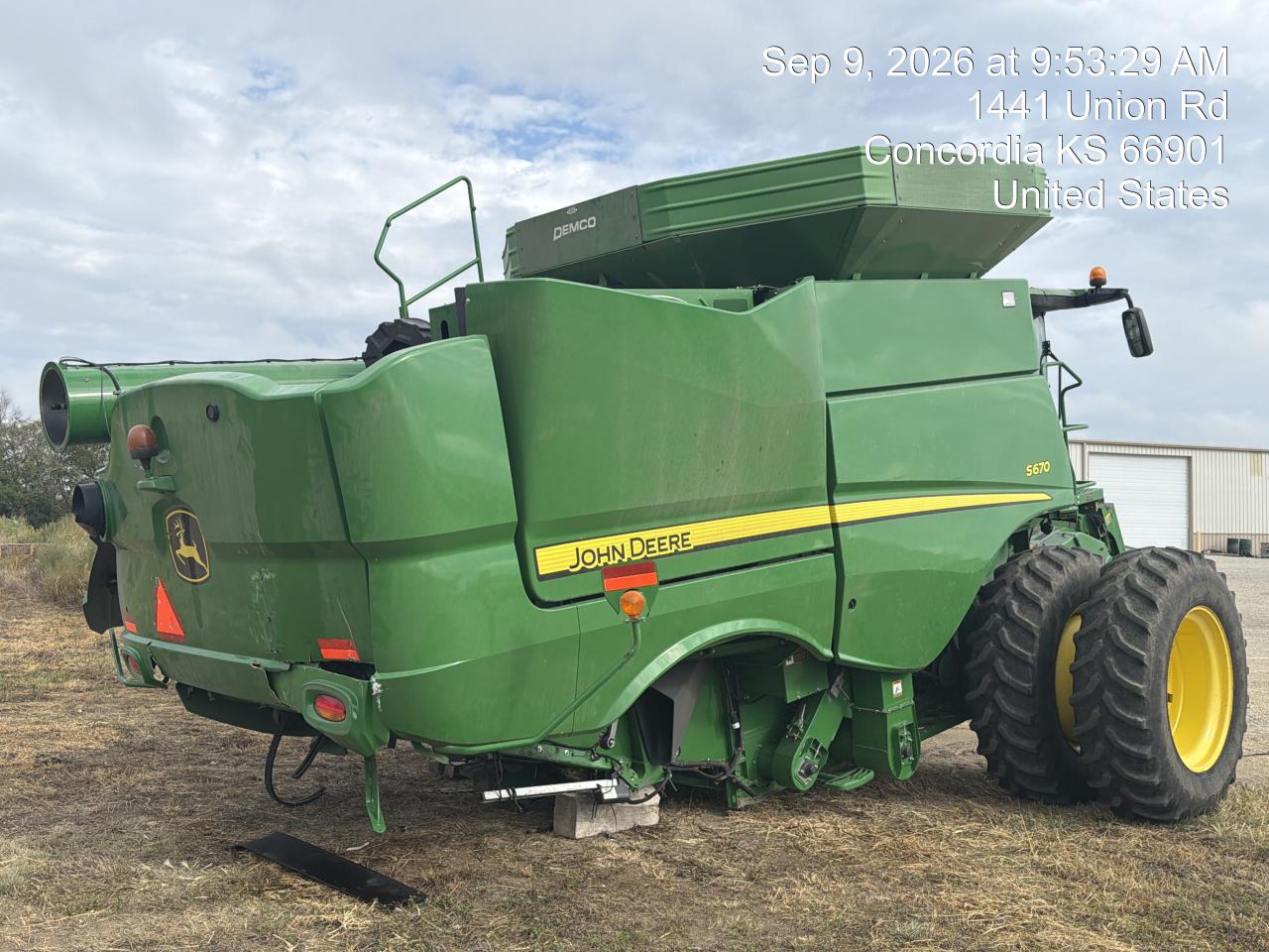2017 JOHN DEER INDUSTRIAL | 1H0S670SCH0795211 | UPCARS