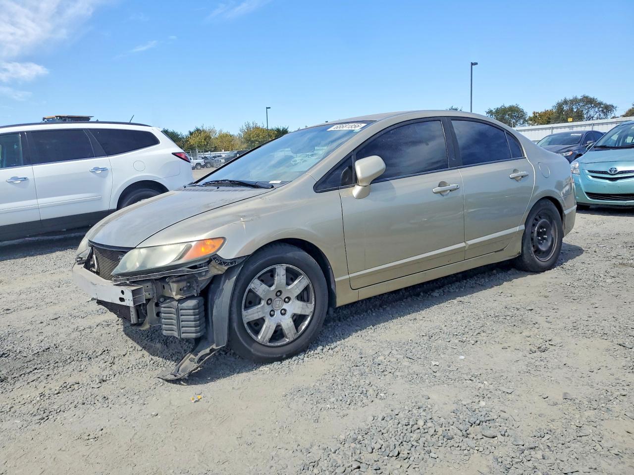 2008 HONDA CIVIC LX | 1HGFA16568L010348 | UPCARS