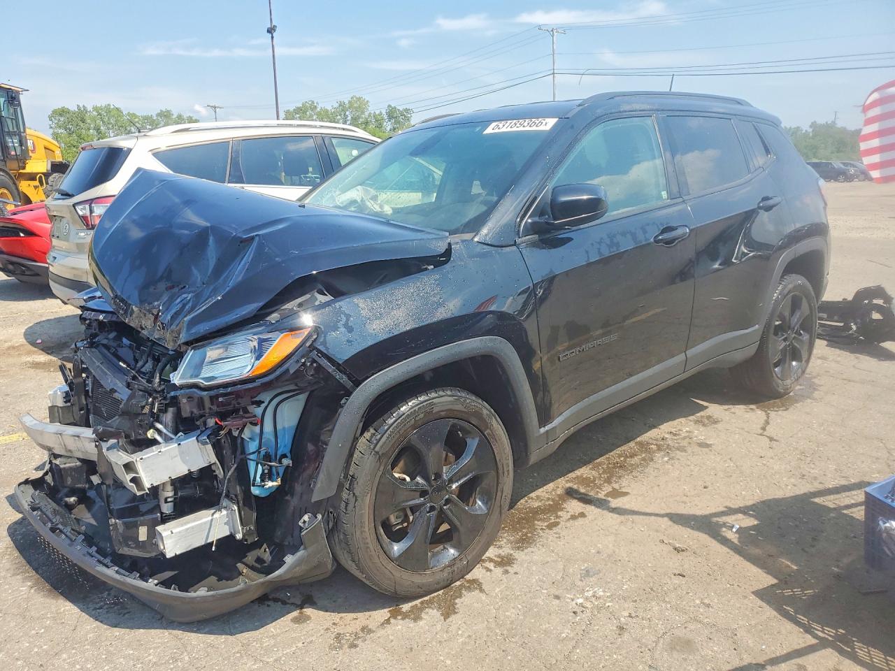 2021 JEEP COMPASS LATITUDE | 3C4NJDBB6MT554841 | UPCARS