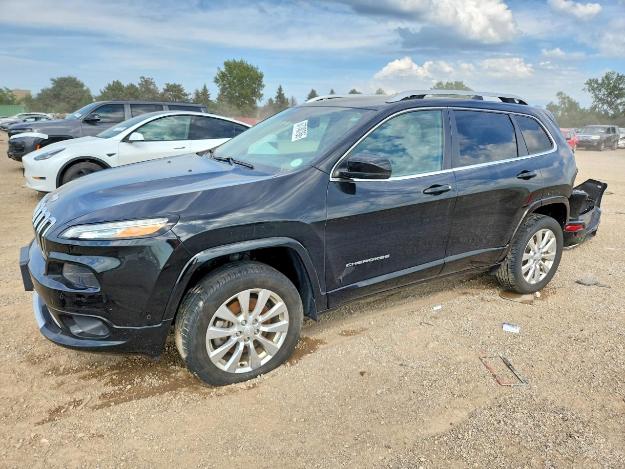 2018 JEEP CHEROKEE OVERLAND | 1C4PJMJX9JD549379 | UPCARS