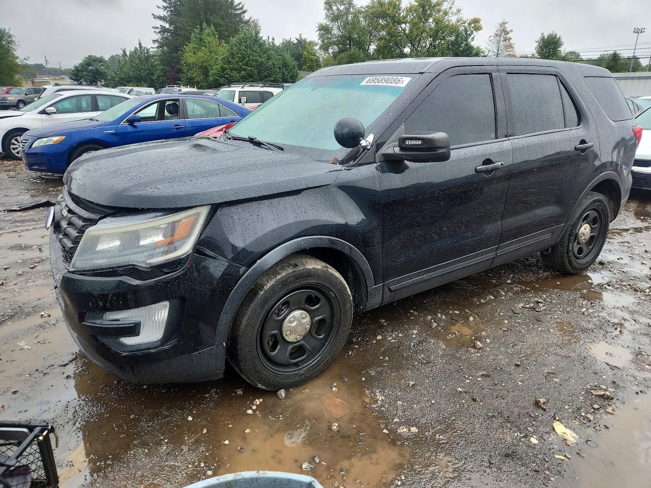 2017 FORD EXPLORER POLICE INTERCEPTOR | 1FM5K8AR7HGD60392 | UPCARS