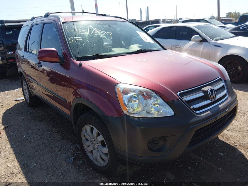 2006 HONDA CR-V EX | JHLRD788X6C027456 | UPCARS