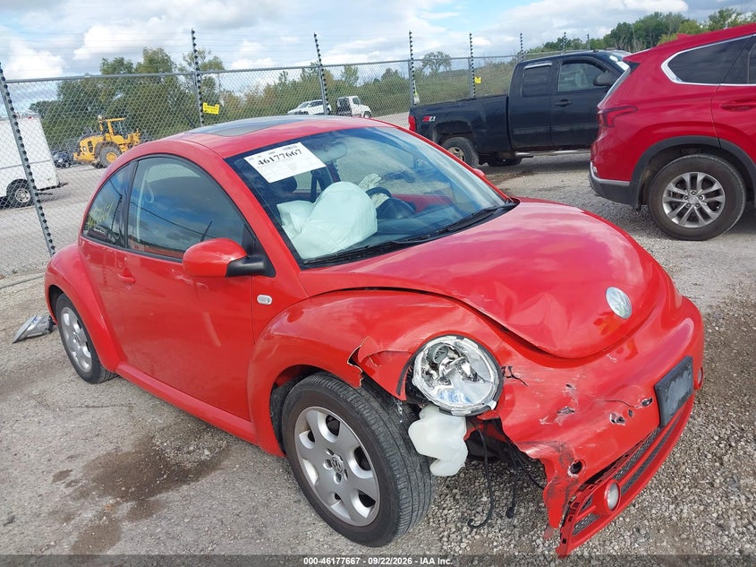2003 VOLKSWAGEN NEW BEETLE GLS 2.0L | 3VWCK21C63M412272 | UPCARS