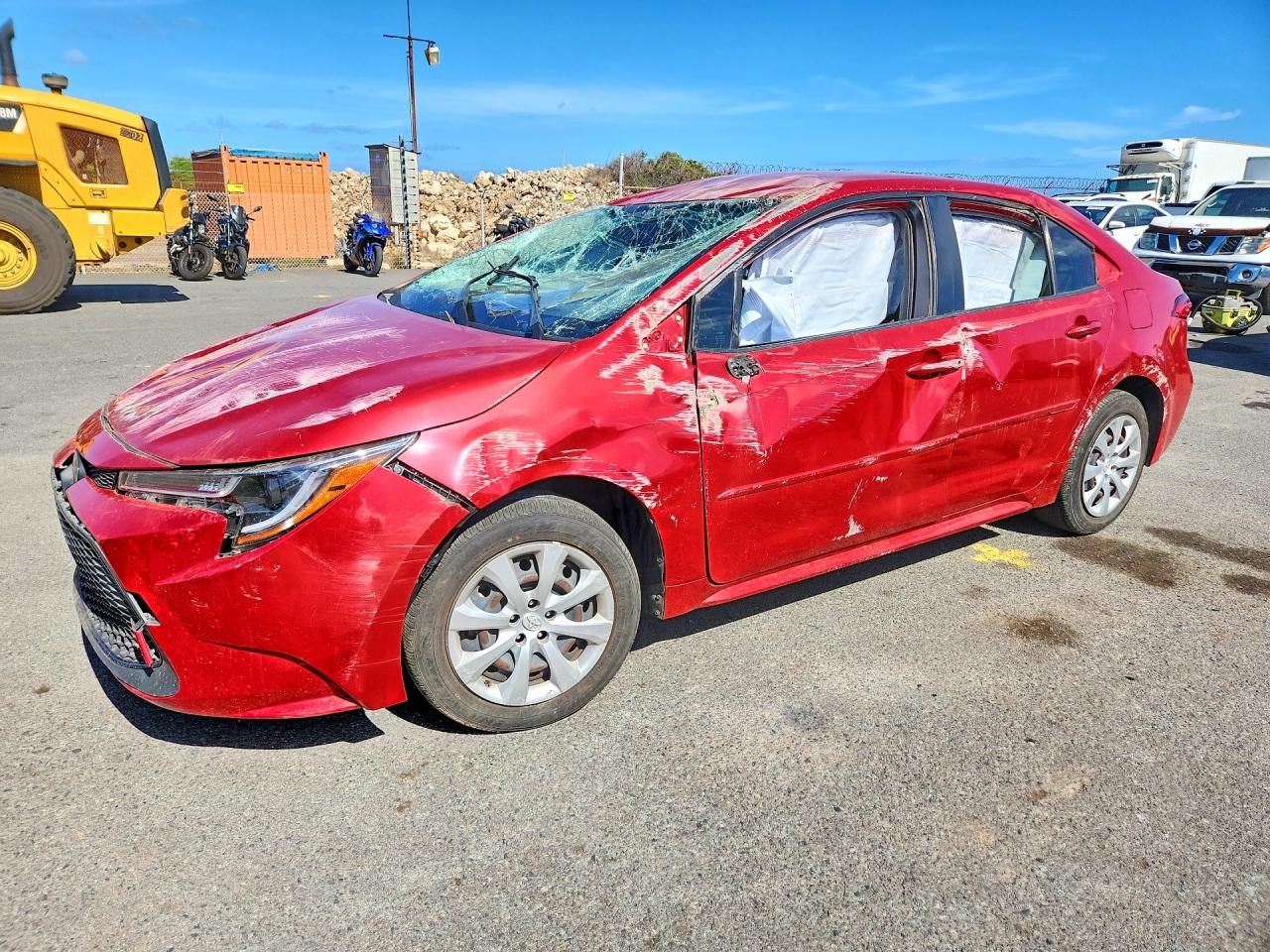 2020 TOYOTA COROLLA LE | JTDEPRAE5LJ091877 | UPCARS