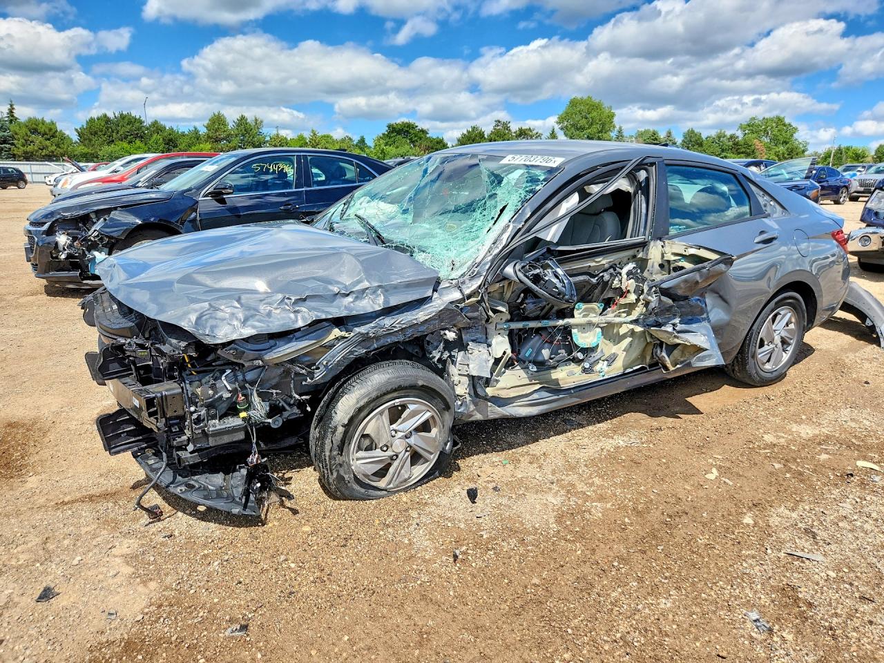 2024 HYUNDAI ELANTRA SE | KMHLL4DG6RU831779 | UPCARS