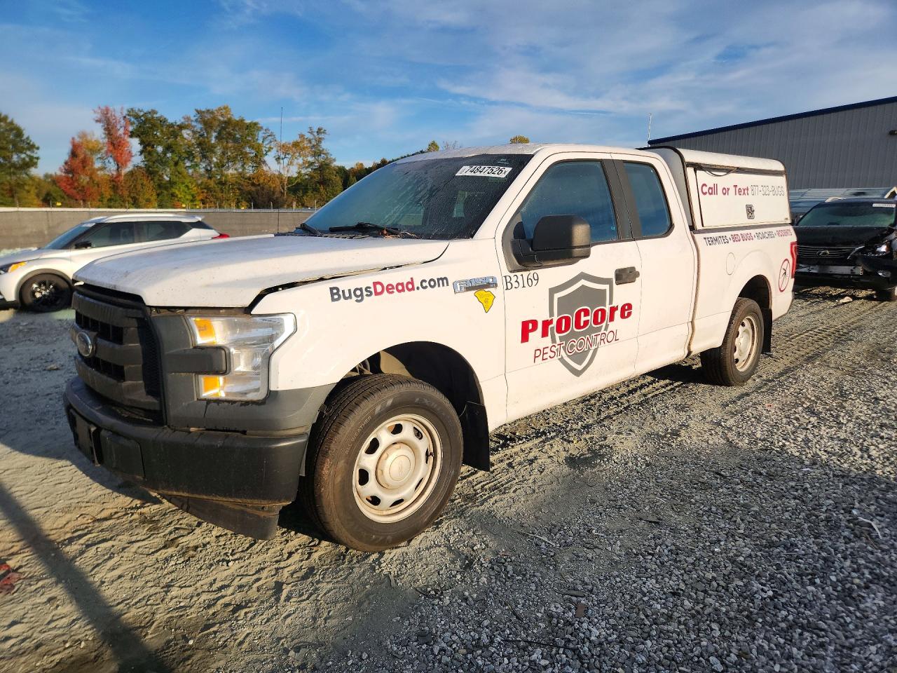 2017 FORD F150 SUPER CAB | 1FTEX1C86HKE38725 | UPCARS