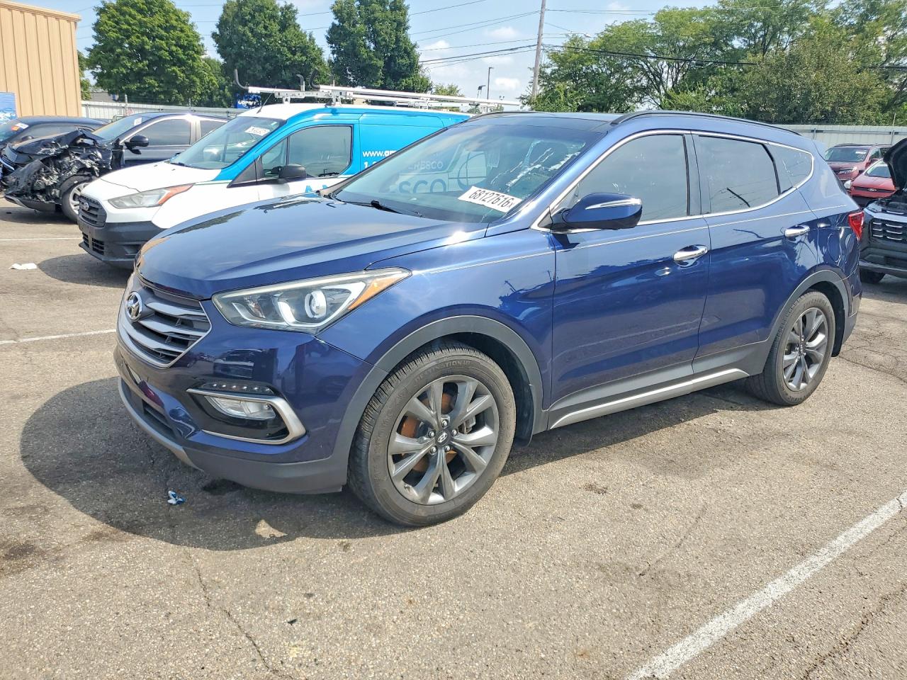 2017 HYUNDAI SANTA FE 2.0T ULTIMATE | 5XYZW4LA1HG456452 | UPCARS