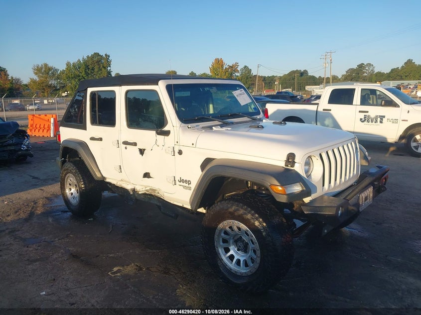 2018 JEEP WRANGLER UNLIMITED SPORT S 4X4 | 1C4HJXDG9JW151367 | UPCARS