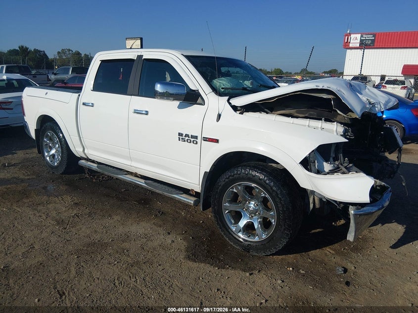 2017 RAM 1500 LARAMIE  4X4 5'7 BOX | 1C6RR7NM6HS881845 | UPCARS