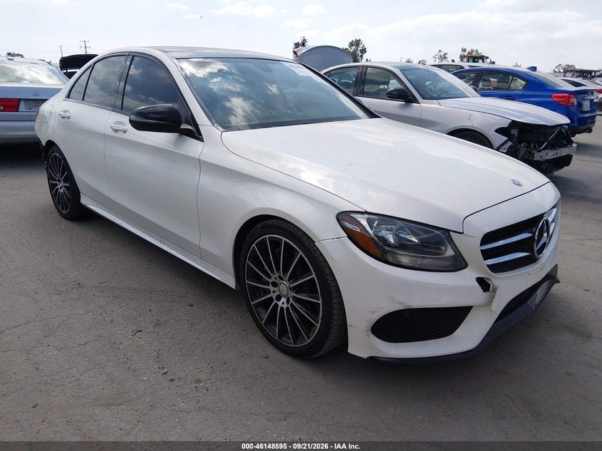 2017 MERCEDES-BENZ C 300 SPORT | 55SWF4JB4HU179767 | UPCARS