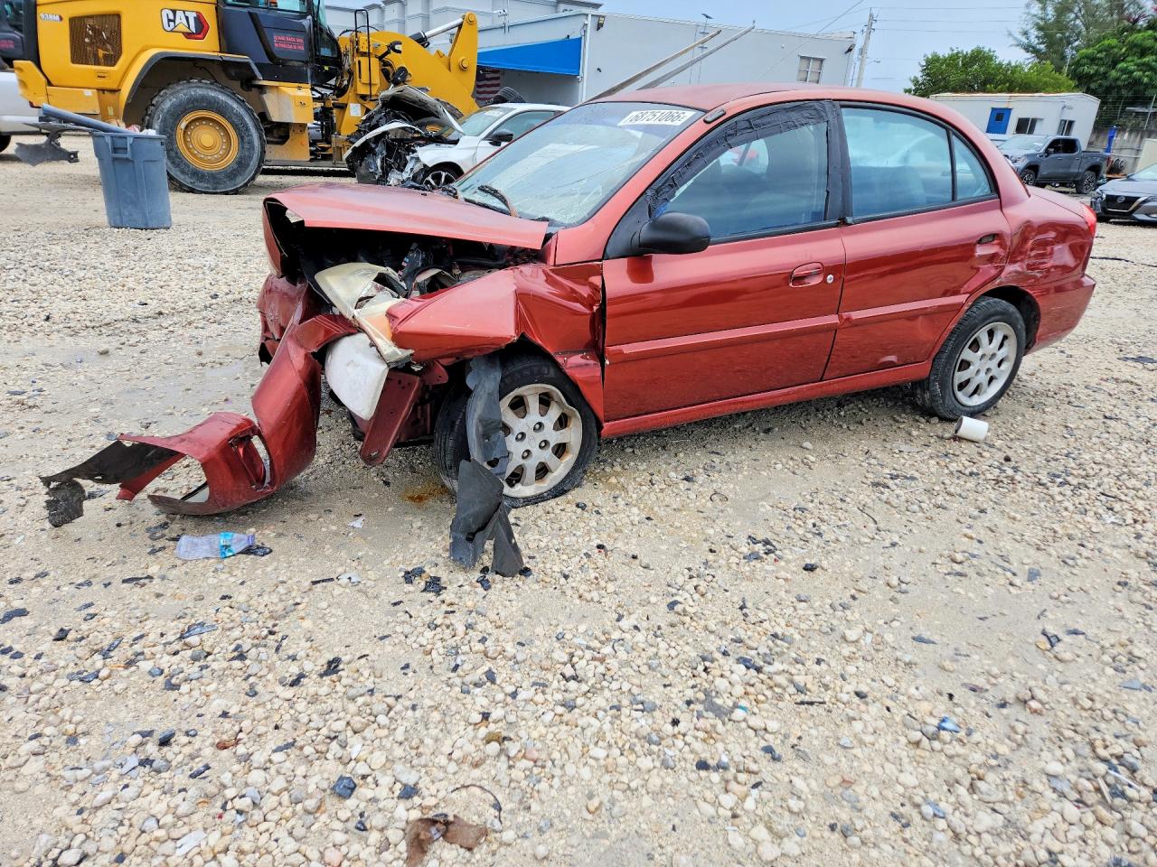 2004 KIA RIO BASE | KNADC125746314770 | UPCARS