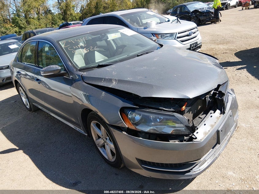 2013 VOLKSWAGEN PASSAT 2.5L SE | 1VWBP7A37DC020883 | UPCARS
