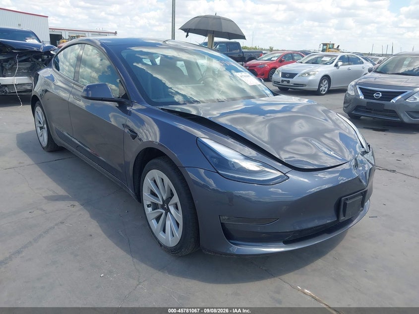 2022 TESLA MODEL 3 LONG RANGE DUAL MOTOR ALL-WHEEL DRIVE | 5YJ3E1EB9NF205906 | UPCARS