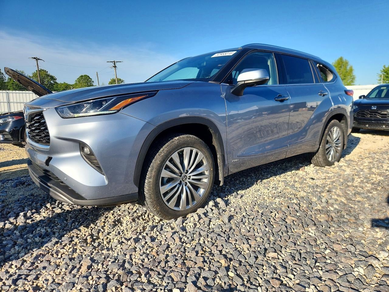 2023 TOYOTA HIGHLANDER PLATINUM | 5TDEBRCH2PS125837 | UPCARS