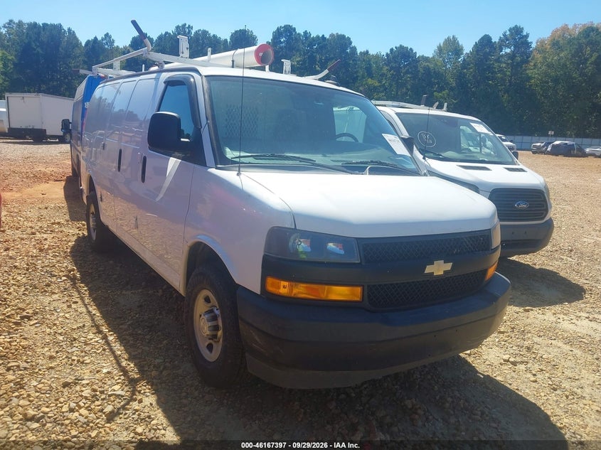 2020 CHEVROLET EXPRESS CARGO RWD 3500 REGULAR WHEELBASE WT | 1GCZGGFG3L1122835 | UPCARS
