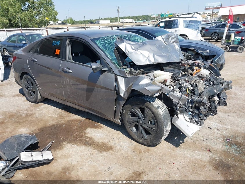 2023 HYUNDAI ELANTRA HYBRID BLUE | KMHLM4AJ8PU058212 | UPCARS