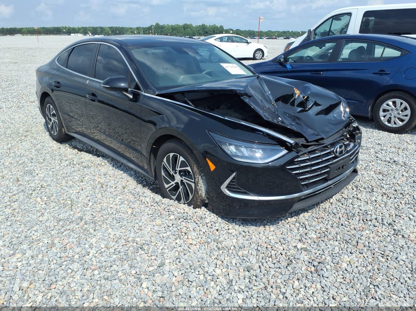 2021 HYUNDAI SONATA BLUE | KMHL24JJ0MA028205 | UPCARS