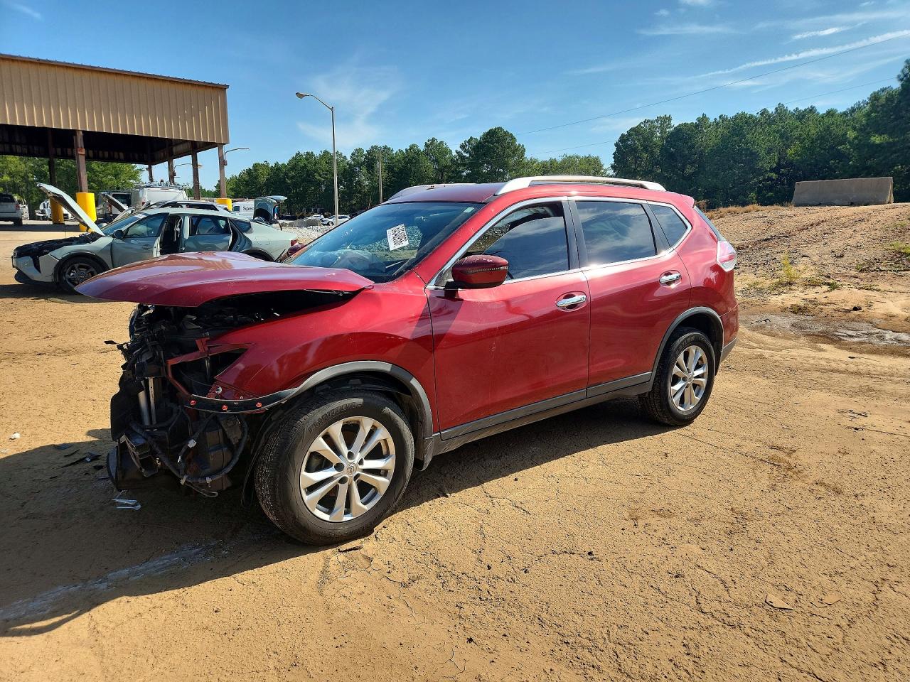 2016 NISSAN ROGUE SV | KNMAT2MT9GP641287 | UPCARS